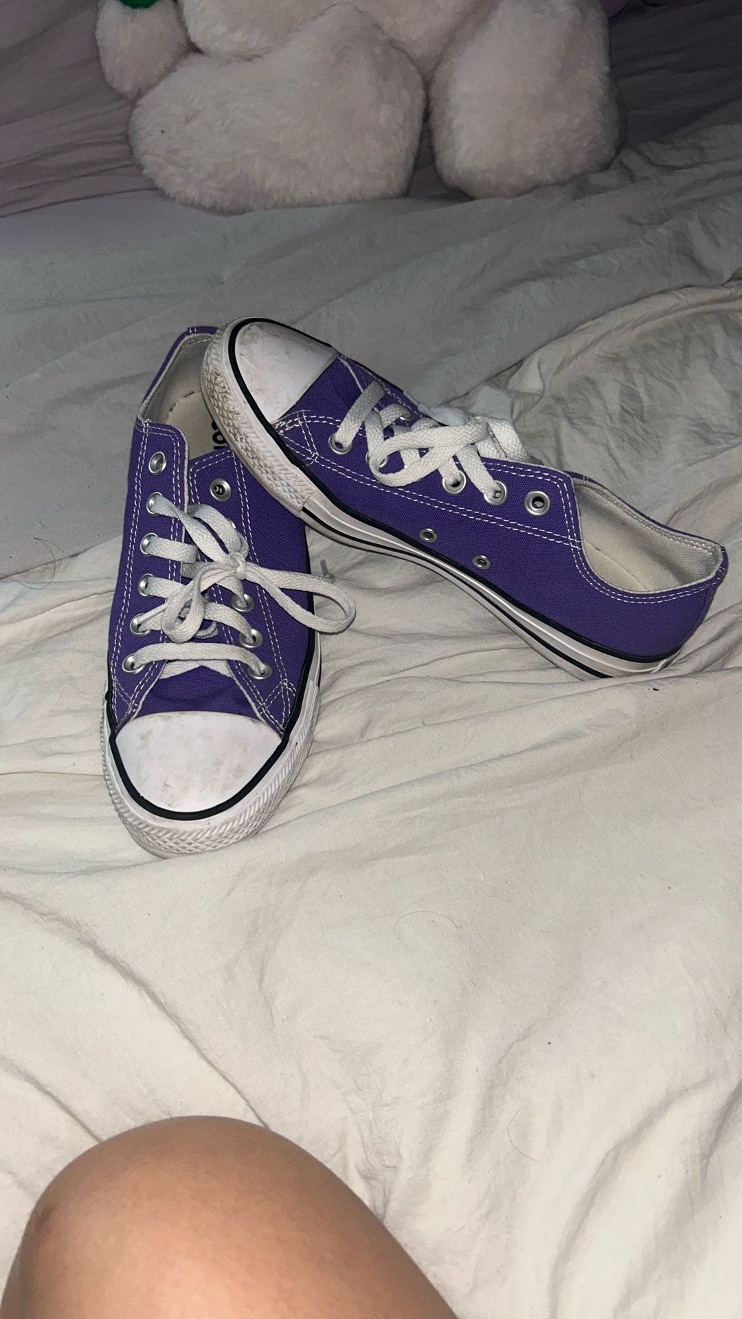 Purple Converse