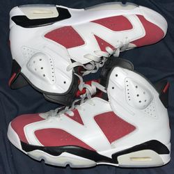 Jordan 6 Carmine 10.5 100$
