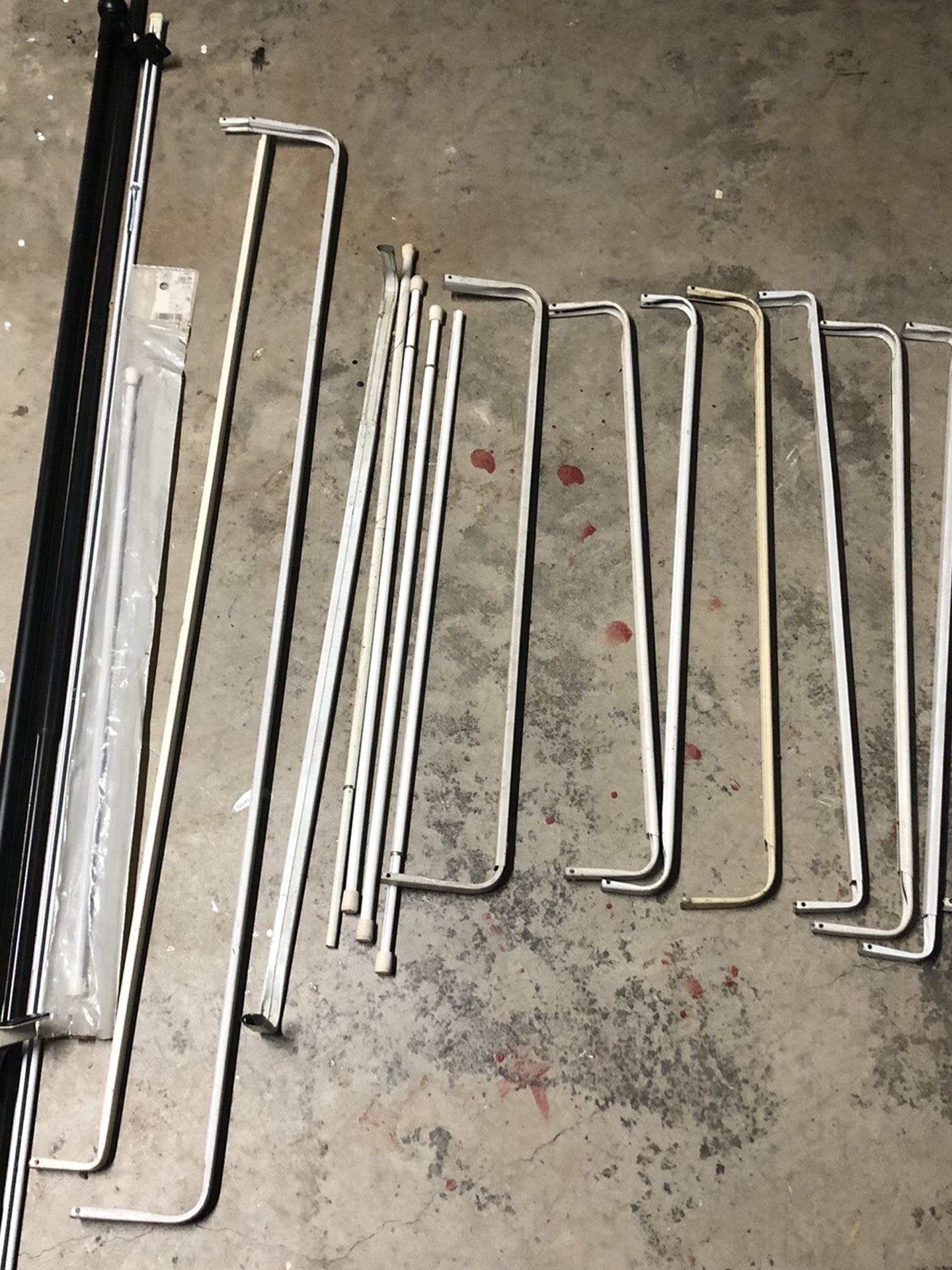 Free! Multiple Curtain Rods