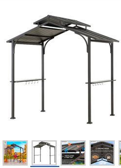 Hardtop Grill Gazebo 8x5