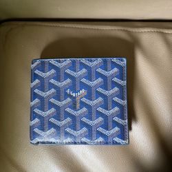 Blue Goyard Wallet