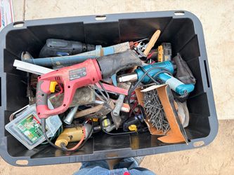 Mixed Lot of Power Tools and Hand Tools