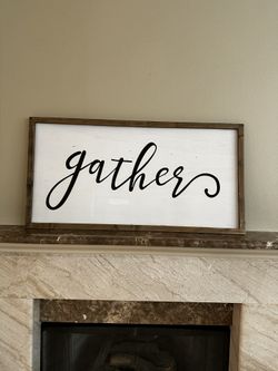 Wood Sign