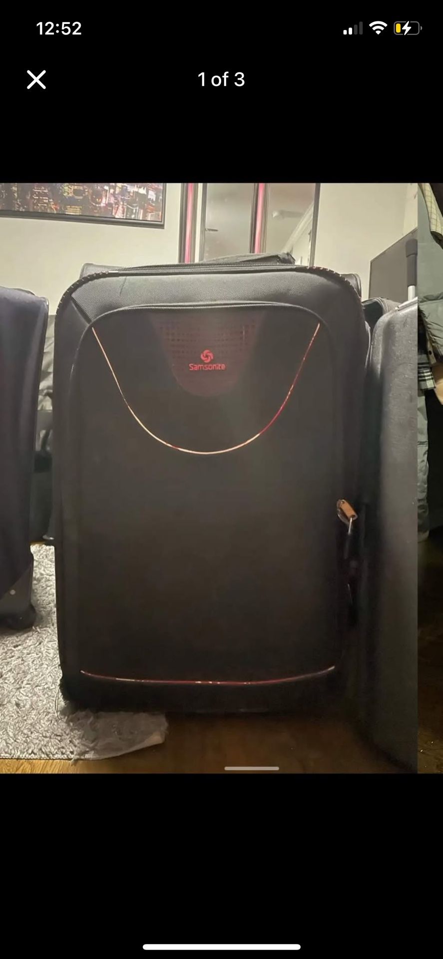 Check in Sized Suitcase