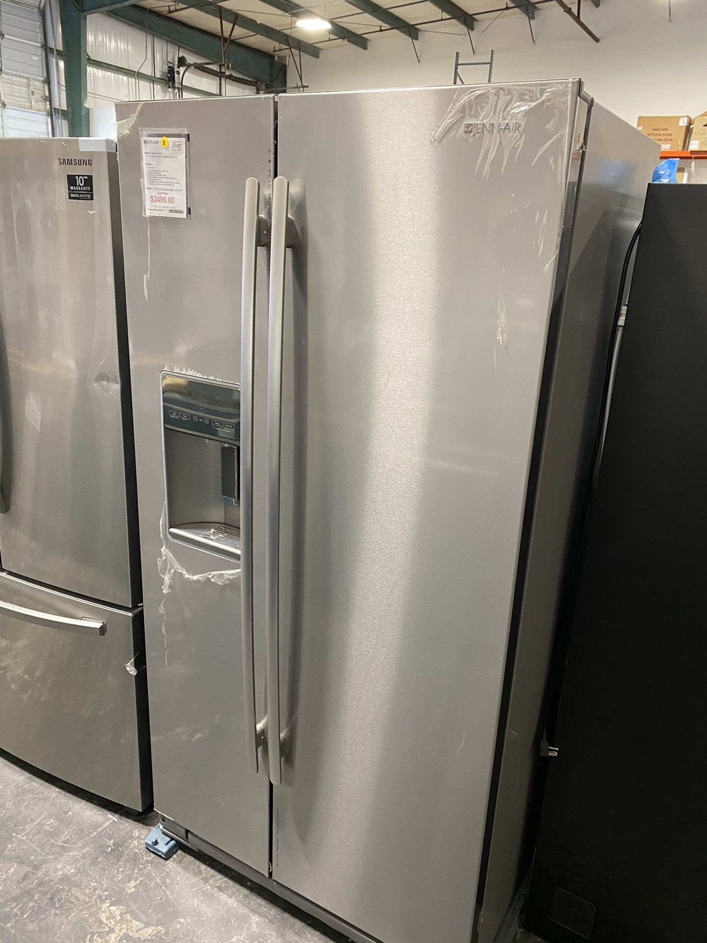 Jenn-Air Stainless Steel 72” Counter-Depth Freestanding Refrigerator