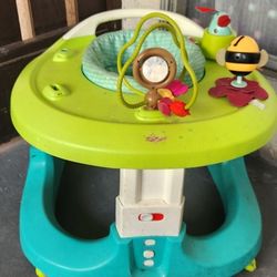 Tiny Love Here I Grow 4-in-1 Baby Walker And Activity Center, Meadow Days