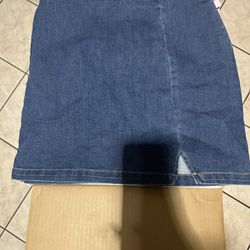Jean Skirt