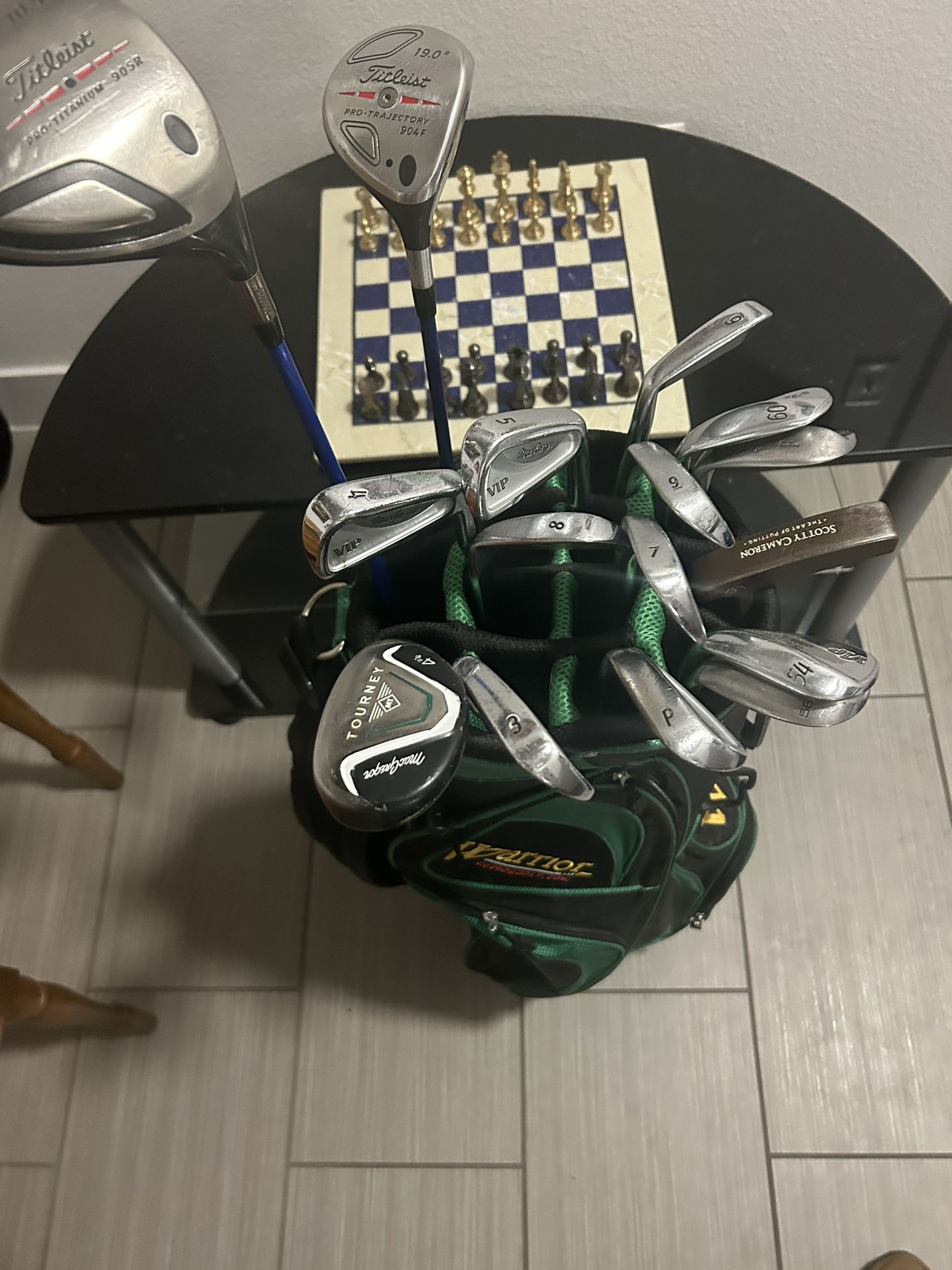 Golf Clubs With bag