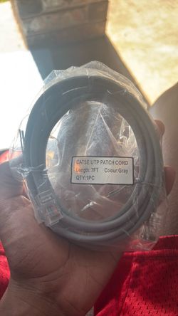CAT5E UTP Patch Cord 7FT Gray