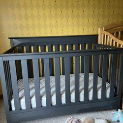 Gray Crib