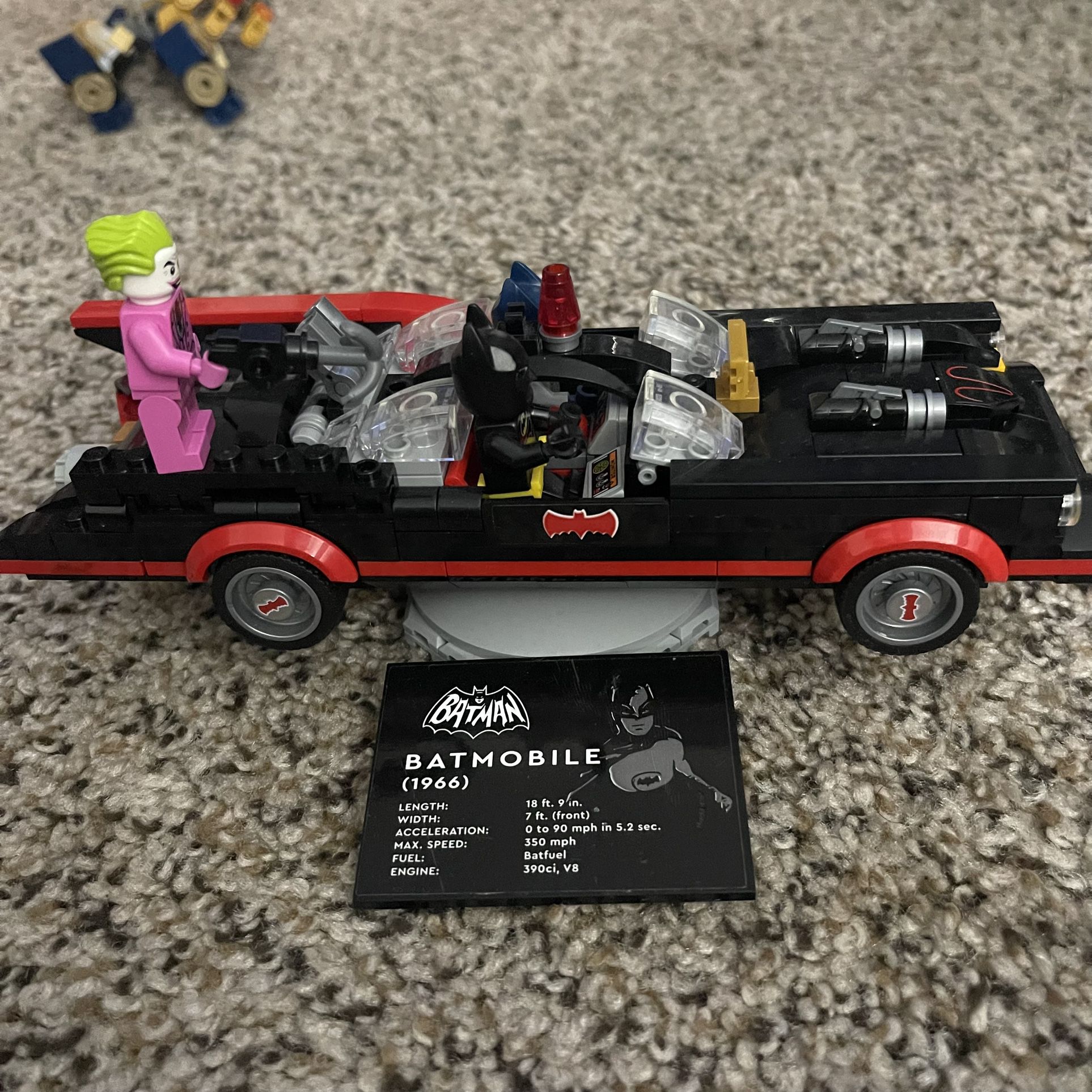 Lego Batman And Joker 1966 Batmobile 