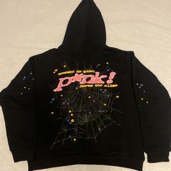 Black Sp5der Hoodie– Size L – Brand New