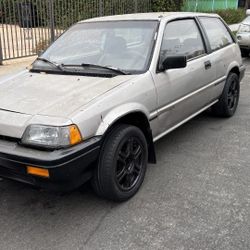 Vendo mi honda civic dh 1987,titulo Salvage