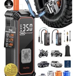 Cordless Tire Inflator Portable Air Compressor
