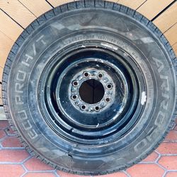 245/75/R16, New Tire,With 8 Lug Rim 