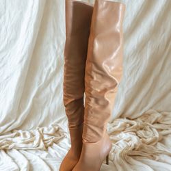 Knee High Leather Boots