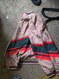 Disney+gucci bomber jacket 2XL