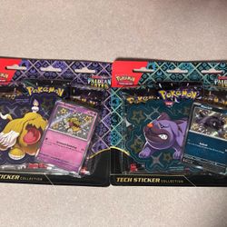 Paldean Fates Tech Stickers (X2) - Sealed