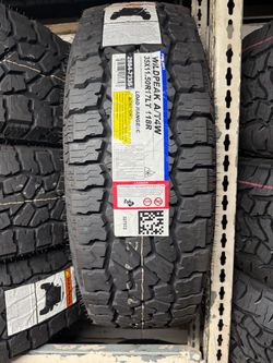 Brand new falken Wildpeak AT4W in 35’s Rim 17”