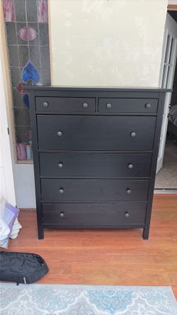 Espresso 6 drawer dresser