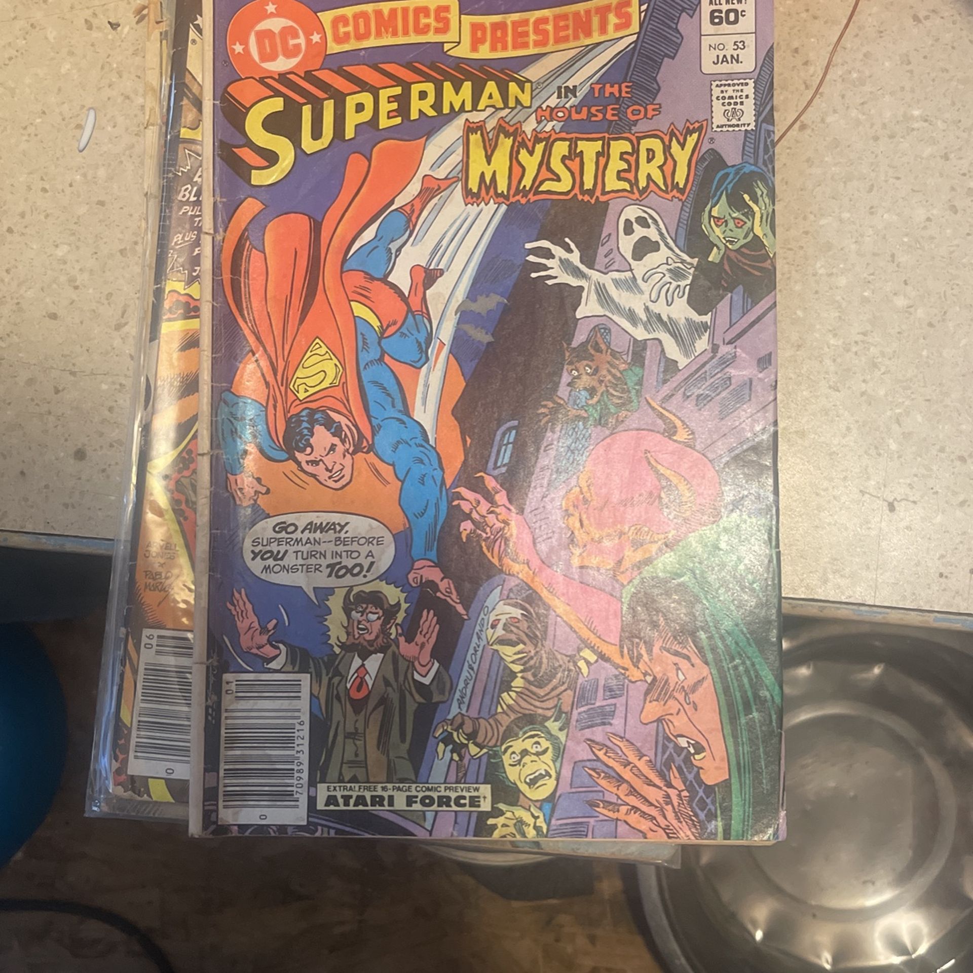 Superman mystery comic