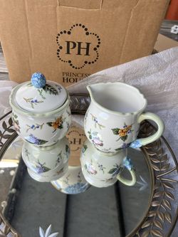 Azucarera Y Cremera Vintage Garden De Princes House