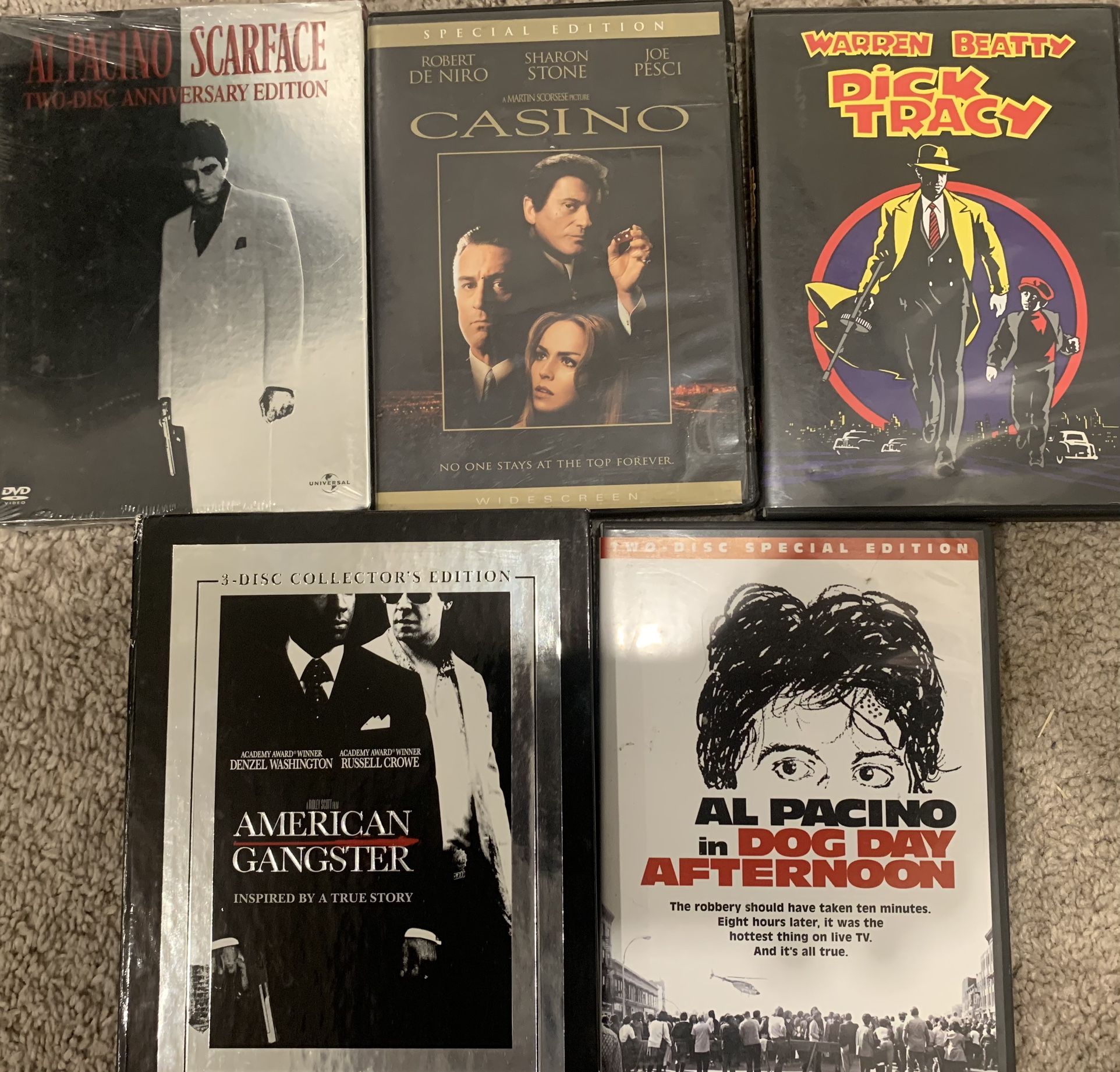 DVDs - Crime Movie Bundle