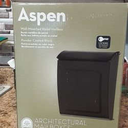NEW IN BOX ASPEN MAILBOX $18 