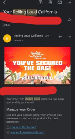 Rolling Loud Ticket