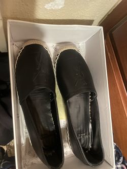 ysl women leather shoes