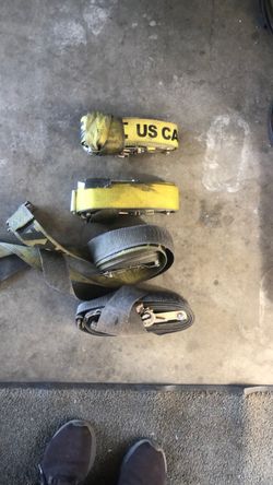 Truck driver straps