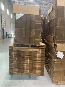 Up to 20 cardboard boxes for $15