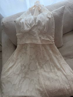 White Long dress
