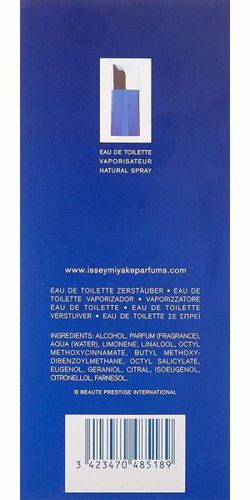 L'EAU BLEUE D'ISSEY POUR HOMME by Issey Miyake EDT SPRAY 2.5 OZ
