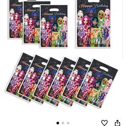 30pcs rainbow high Birthday Party Gift Bags Candy Bags Goody Bags 