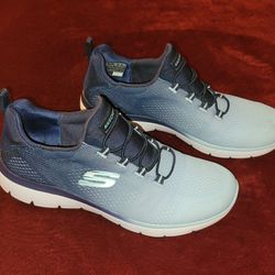 Skechers Womens Size 8 Summits Bright Charmer 14953 Excellent Condition PRICE Is Firm Cash Only 6 Blue Running Shoes Sneakers