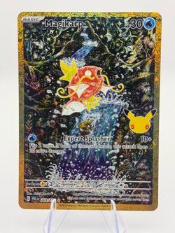 Magikarp 203/193 Pokemon Card Illustration Rare 30th Celebration