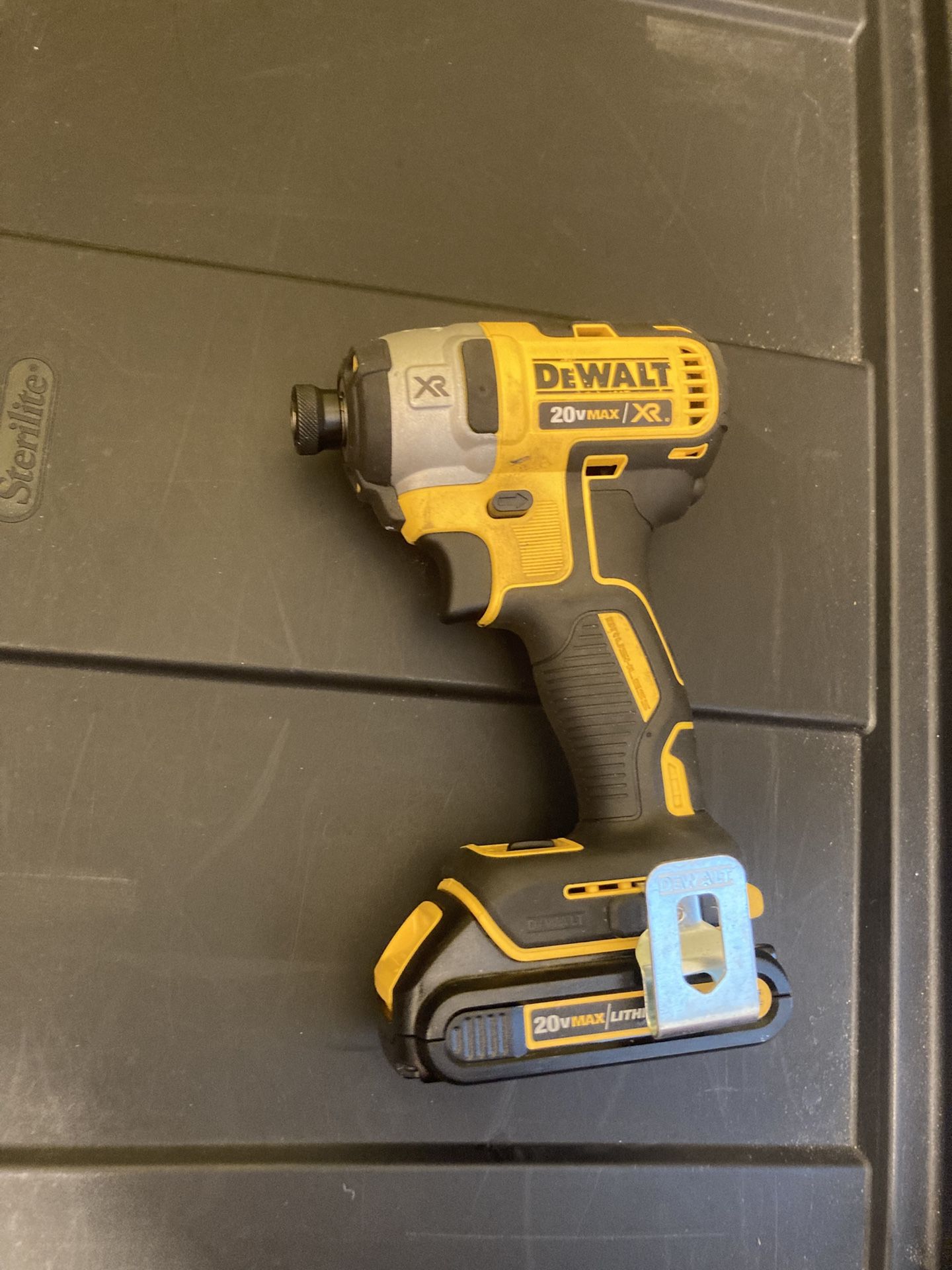DEWALT 20V MAX XR Impact Driver, Brushless, 3-Speed, 1/4-Inch