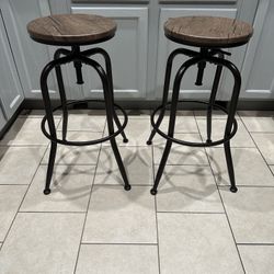  Barstool Set Of Two Chairs