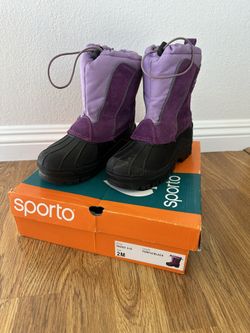 Kids Snow Boots Size 2