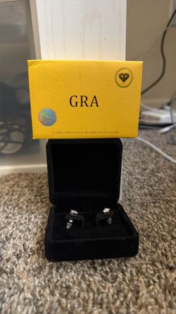 Moissanite Stud Earrings