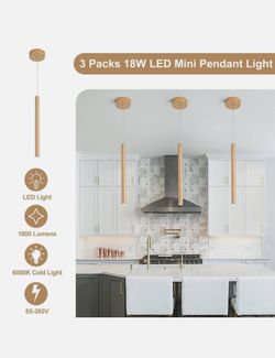 Set of 3 contemporary mini pendant lights