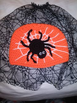 Halloween Spider Beanie $25