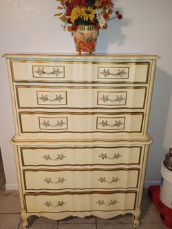 Vintage French 3 piece dresser set