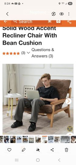 Faux Rabbit Bean Chair