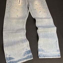 BRAND NEW “baggy” PURPLE JEANS COMES W TAGS & BAG