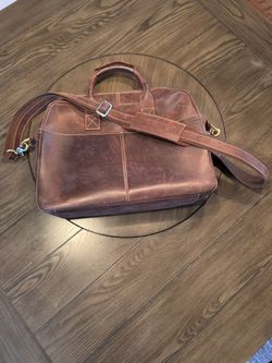 Leather Laptop / Messenger Bag