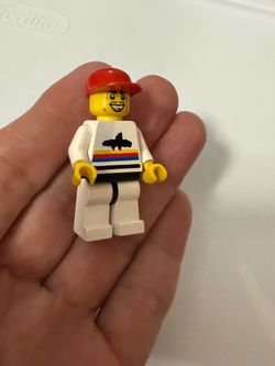 LEGO Airport Worker Minifigure with Red Cap