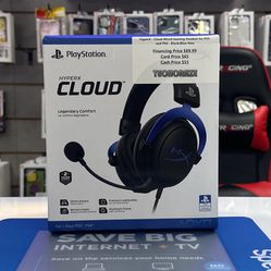 Hyperx Cloud Wired Gaming Headset For Ps5 And PS4 New