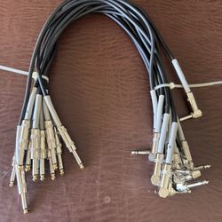 Misc Guitar Instrument Cables Never Used 